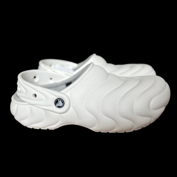 Adult's Classic Crocs Lined Overpuff Clogs Fuzzy Warm Slippers Shoes - Picture 10 of 16